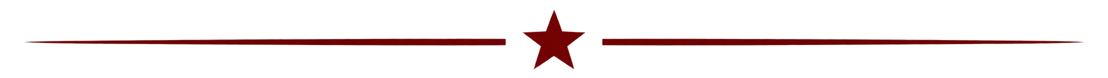 A horizontal divider line with a dark red star in the center.